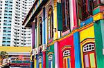Bunte Erbe Villa, Residenz der Tan Teng Niah, Little India, Singapur, Südostasien, Asien