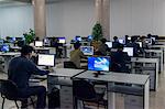 Großen Menschen Study House, Computer Intranet Klassenzimmer, Pjöngjang, Demokratische Volksrepublik Korea (DVRK), Nordkorea, Asien