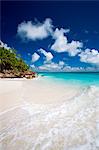 Plage tropicale, Seychelles, océan Indien, Afrique