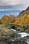 Paysage pittoresque de Lakeland au pont de Ashness, Parc National de Lake District, Cumbria, Angleterre, Royaume-Uni, Europe