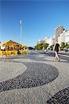 Avenida Atlantica, Copacabana, Rio de Janeiro, au Brésil, en Amérique du Sud