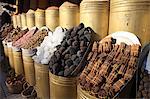 Spice shop, Marrakech, Morocco, North Africa, Africa