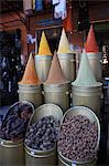 Spice shop, Marrakech, Maroc, l'Afrique du Nord, Afrique