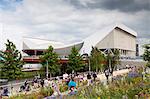 Aquatics Centre in the Olympic Park, Stratford City, London, England, United Kingdom, Europe
