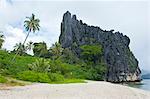 Les roches de Linderalique de Hienghene à la côte est de la Grande Terre, Nouvelle Calédonie, Mélanésie, Pacifique Sud, Pacifique