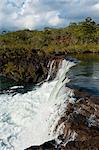 The waterfalls Chutes de la Madeleine on the south coast of Grande Terre, New Caledonia, Melanesia, South Pacific, Pacific