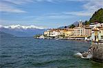 Spring sunshine in  Bellagio, Lake Como, Lombardy, Italian Lakes, Italy, Europe