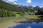 Sameda, vallée de Fassa, Trento, Trentin-Haut-Adige/Tyrol du Sud, la Province italienne Dolomites, Italie, Europe