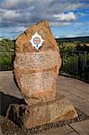 Coldstream Guards Monument dans le parc de Henderson, Coldstream, Scottish Borders, Ecosse, Royaume-Uni, Europe