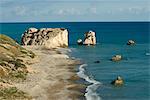 Rock, Paphos, Site du patrimoine mondial de l'UNESCO, Chypre-Sud, Chypre Aphrodite, Méditerranée, Europe