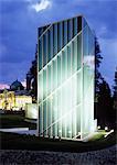 Die Libeskind-Monument (Denkmal für die Opfer des 11. September Angriffe), Padua, Veneto, Italien, Europa