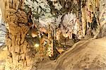 À l'intérieur des grottes d'Arta, Llevant, Majorque, îles Baléares, Espagne, Europe