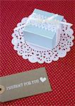 Gift box and a message card