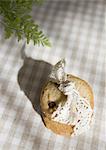 Cookies tied with a ribbon
