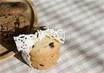 Cookies, attachés avec un ruban