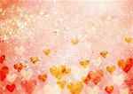 Hearts background, CG