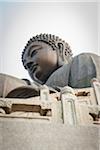 Tian Tan Buddha, Po Lin Monastery, Ngong Ping Plateau, Lantau Island, Hong Kong, China