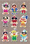 clown stickers