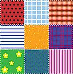 seamless patchwork background