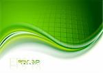 Abstract wave background. Vector eps 10