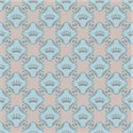 Seamless damask pattern on a beige background. Royal wallpaper.