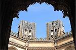 Unfinished chapel at Batalha Monastery, Portugal