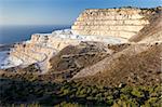 The quarry near the village of Mochlos, Crete, Greece.