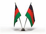 Miniature Flag of Malawi (Isolated with clipping path)