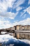 View of Arno River, Florence, Tuscany, Italy