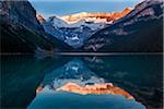 Lake Louise at Sunrise, Banff National Park, Alberta, Canada