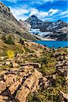 Rocky Terrain at McArthur Lake, Yoho National Park, British Columbia, Canada