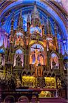 Altarpiece in Notre-Dame Basilica, Montreal, Quebec, Canada