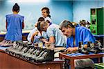 Workers Making Shoes, Havana, Cuba