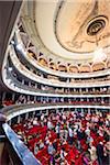 Audience in Garcia Lorca Auditorium in Gran Teatro de La Habana, Havana, Cuba