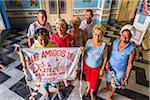 Portrait of Members of Club Amigos Social Dancing Club, Trinidad, Cuba