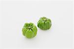 Two green peppers