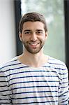 Portrait of smiling young man