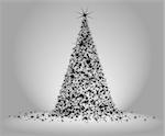 christmas fir, this illustration may be useful as designer work