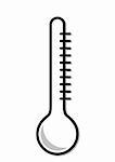 illustration of a thermometer icon