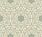 vector seamless  vintage seamless   pattern with  highly detailed hexagon snowflakes, fully editable eps 8 file, pattern in swatch menu