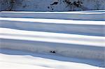 Snow at Susobana river, Nagano Prefecture