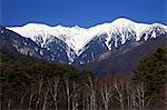 Mount Komagatake in Kiso, Nagano Prefecture