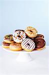 Doughnuts with different icing