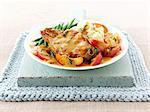 Pork chops with cider sauce