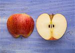 Apple halves