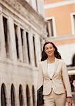 Portrait of smiling businesswoman