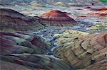 View of Painted Hills in Oregon