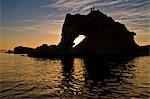 Sunset, Isla Catalina, Gulf of California (Sea of Cortez), Baja California Sur, Mexico, North America