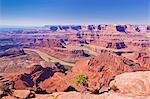 Colorado River Gooseneck Bend, Dead Horse Point State Park Overlook, Utah, United States of America, North America