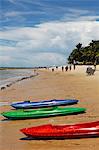 People at Parracho Beach, Arraial d'Ajuda, Bahia, Brazil, South America